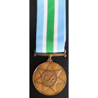 AFRIQUE DU SUD  : médaille de l'Unité Unitas medal numérotée 087859