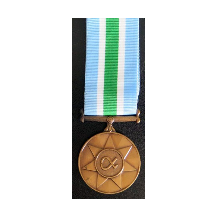 AFRIQUE DU SUD  : médaille de l'Unité Unitas medal numérotée 087859