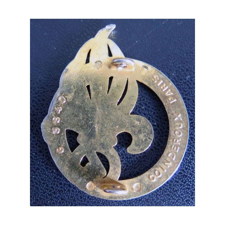 4° REI insigne béret 4° régiment étranger infanterie Coinderoux G.3840