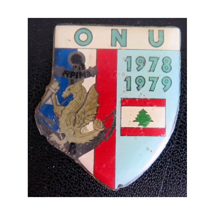 8° RPIMA 8° régiment d'infanterie marine ONU 1978-1979 LIBAN