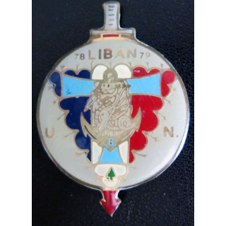 8° régiment parachutiste d'infanterie Marine RPIMA TRANS LIBAN 78-79