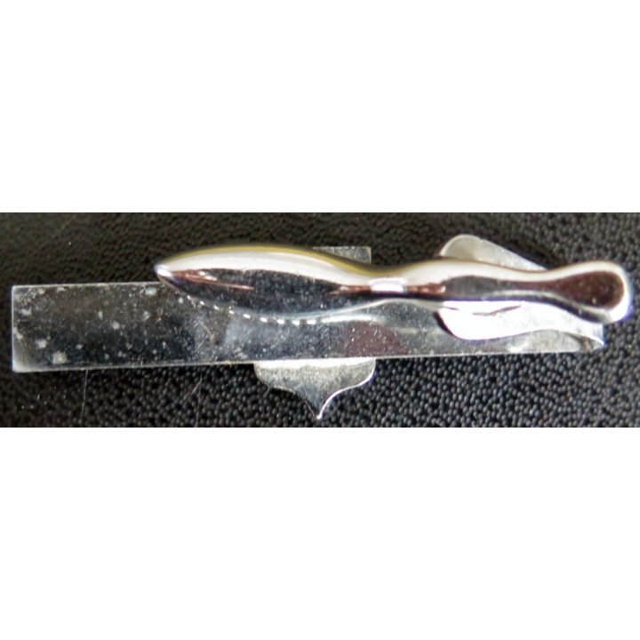 GRS : Pince à cravate GRS avec deux révolvers croisés 5,3 cm de long