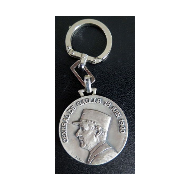PORTE CLEFS de la CCS du Général de Gaulle 18 juin 1940 