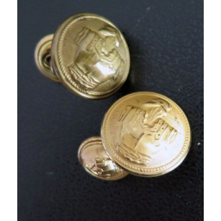 bouton de manchettes du génie à base de boutons