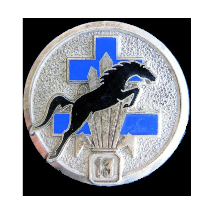 13° DBLE : Escadron de reconnaissance de la 13° demi brigade de la légion étrangère LR Paris émail