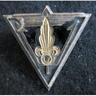 2° REP : Insigne metallique de la 3° compagnie du 2° régiment étranger parachutiste LR N° 247