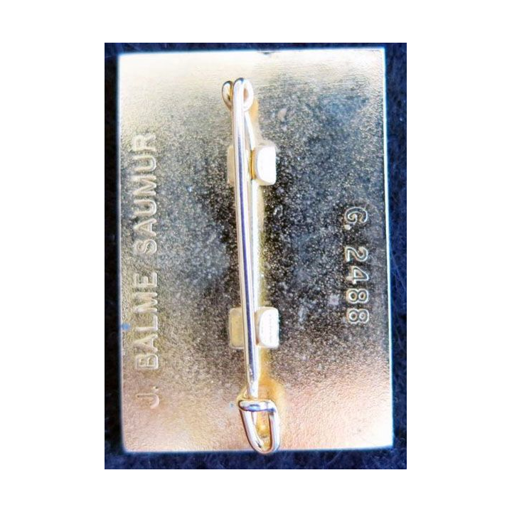DLEM : insigne métallique du détachement de la légion étrangère à Mayotte de fabrication Balme Saumur G. 2488