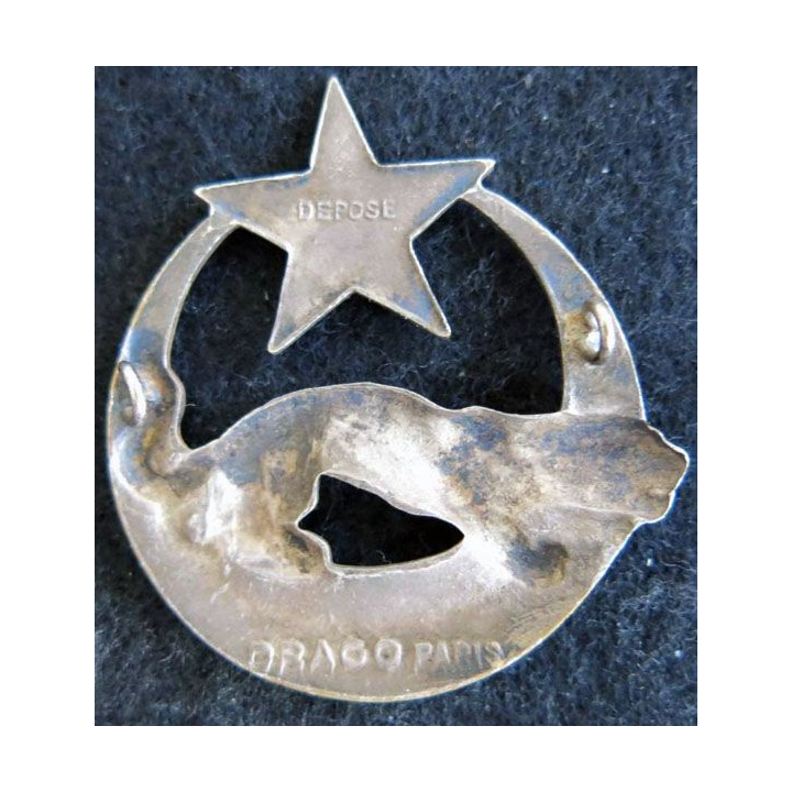 3° RSA : 3° régiment de spahis algériens  45 mm en émail Drago déposé embouti