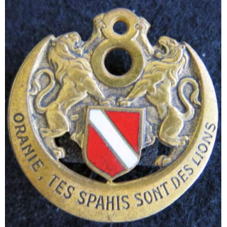 8° RSA : 8° régiment de spahis algériens de fabrication Drago en émail