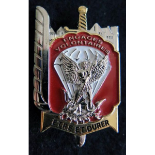 3° RPIMA : insigne métallique EVAT du 3° régiment parachutiste d'infanterie de marine numéroté 903