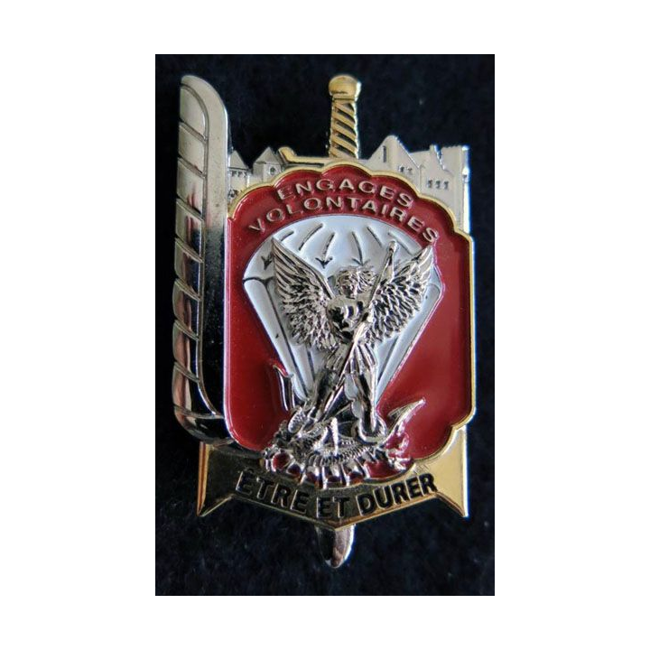 3° RPIMA : insigne métallique EVAT du 3° régiment parachutiste d'infanterie de marine numéroté 903