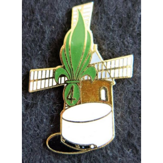 4° REI : Pin's du 4° régiment étranger d'infanterie Moulin  Ségalen collection