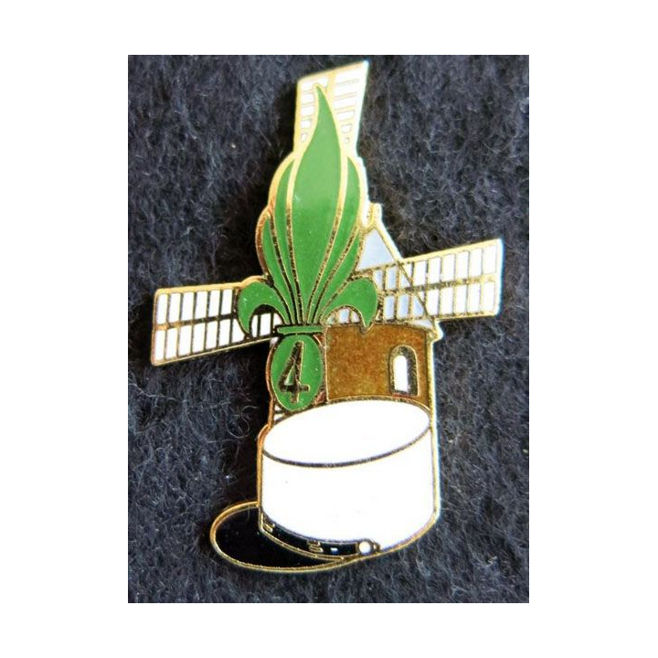 4° REI : Pin's du 4° régiment étranger d'infanterie Moulin  Ségalen collection