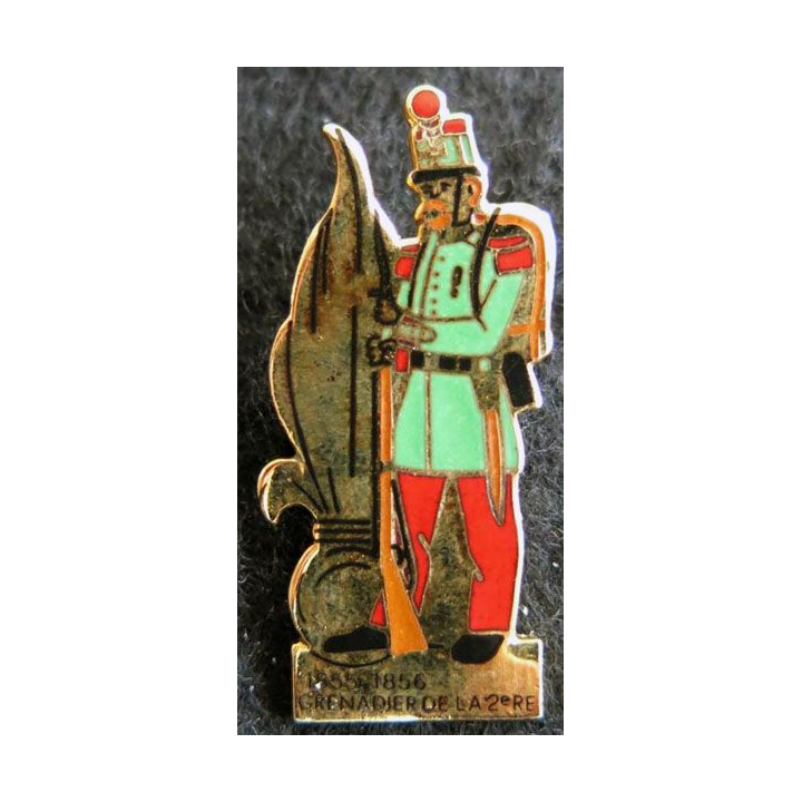 LEGION : Pin's d'un grenadier légionnaire 1855 1856