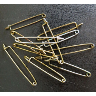 MILITARIA : lot de 10 épingles pour insignes diverses dimensions