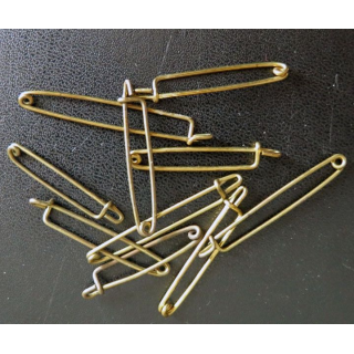 MILITARIA : lot de 10 épingles pour insignes diverses dimensions