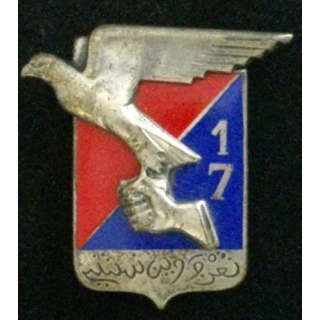 insigne du 17° régiment d'artillerie Drago G. 1214 17° RA