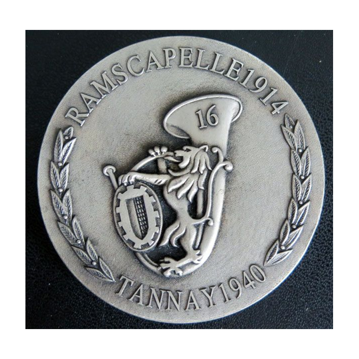 16° BCP bataillon de chasseurs à pieds Ramscapelle 1914 Tannay 1940