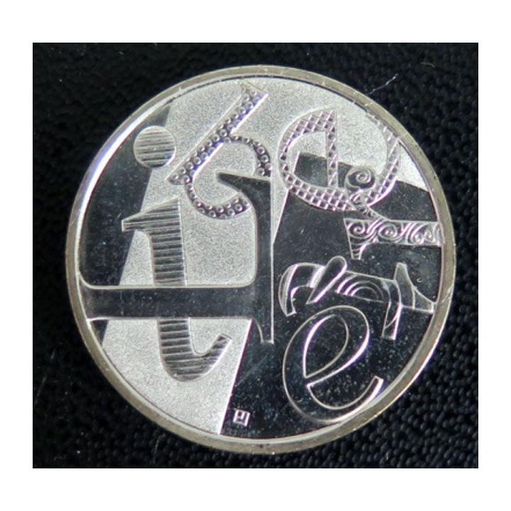 FRANCE : pièce de 5 euros argent liberté 2013