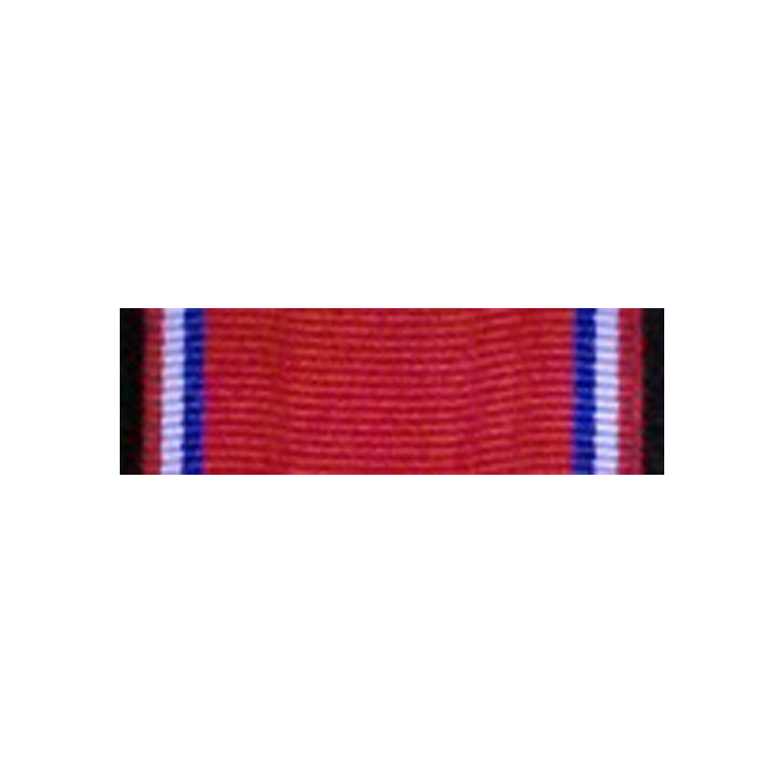 FRANCE : RUBAN DE LA MÉDAILLE COMMÉMORATIVE DE VERDUN 1°GM