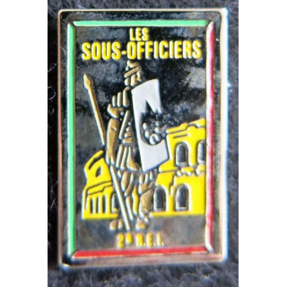 2° REI : Pin's des sous officiers du 2° régiment étranger d'infanterie  15 X 22 mm