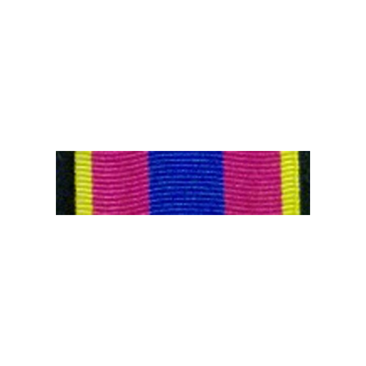 FRANCE : RUBAN MÉDAILLE DE LA DÉFENSE NATIONALE ÉCHELON OR