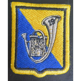 19° BCP : insigne tissu du 19° bataillon de chasseurs à pieds