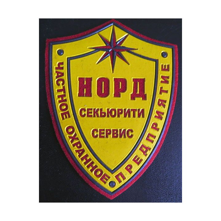 Insigne tissu d'agence de sécurité et de garde russe