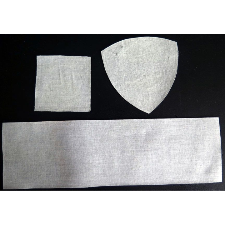 Insigne tissu d'agence de sécurité et de garde russe (2 pièces)