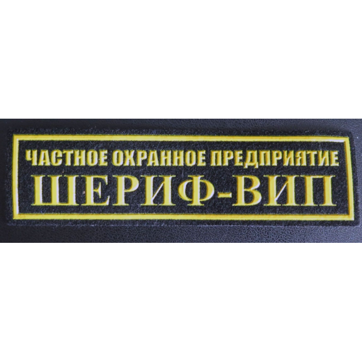 Insigne tissu d'agence de sécurité et de garde russe