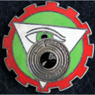 ECPA :  Insigne métallique de reporter des armées de fabrication Drago Paris GS. 22