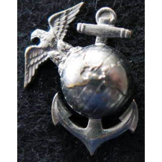US MARINES : Insigne de col des Marines US en métal attaches pin's