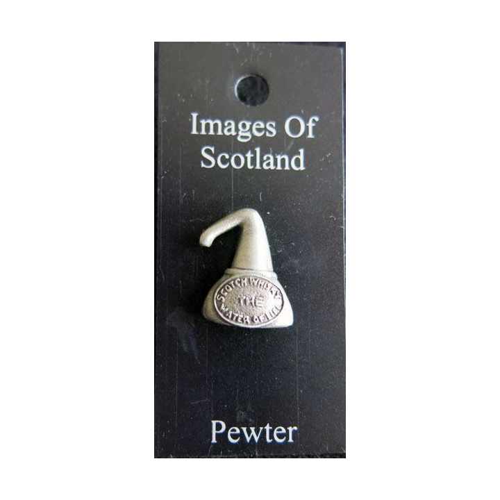 PIN'S SCOTLAND : Pin's alambic argenté 21 mm