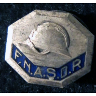 FNASOR : insigne de boutonnière fédération nationale des associations de sous-officiers de réserve en émail