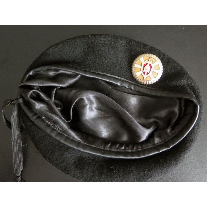 Béret noir des unités spéciales gardiens de prisons russes