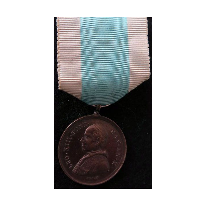 VATICAN : médaille du Pape Léon XIII "An La Consecr Sacerdotali Leonis XIII"