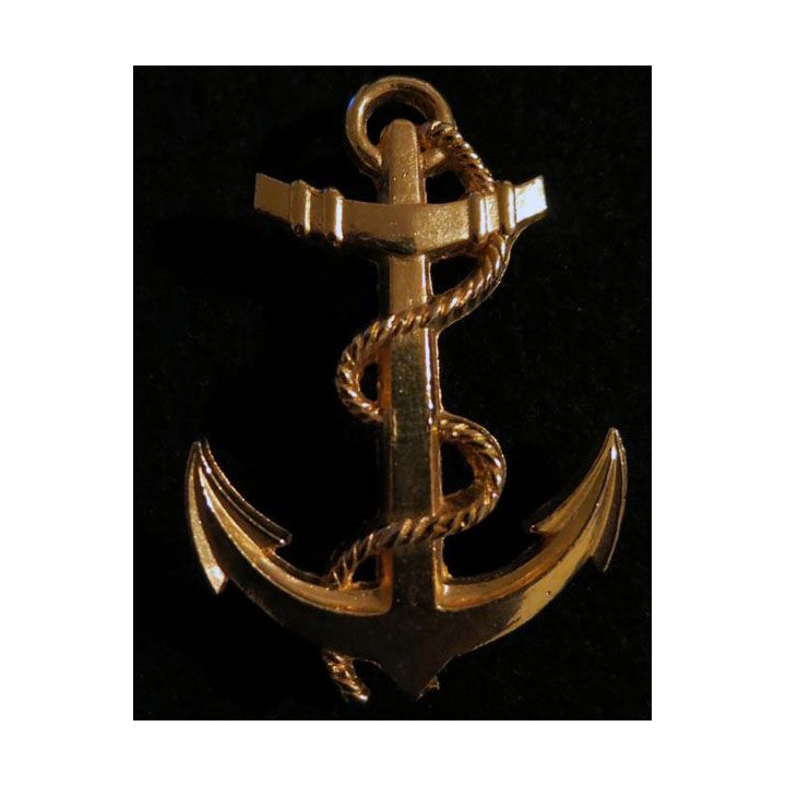 TDM :  insigne des troupes de marine reproduction des insignes des casques coloniaux