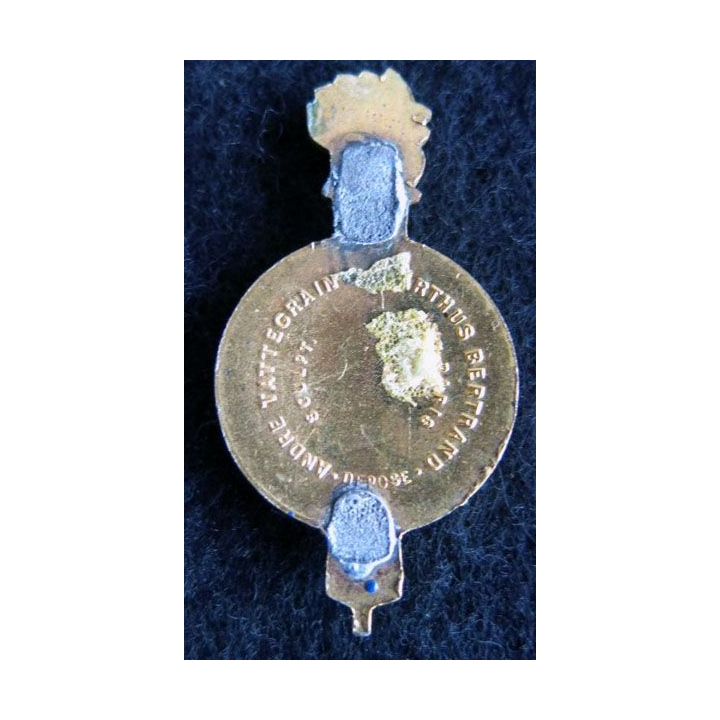 RF : Insigne "broche" pour Adjoint au maire république  française en bronze doré