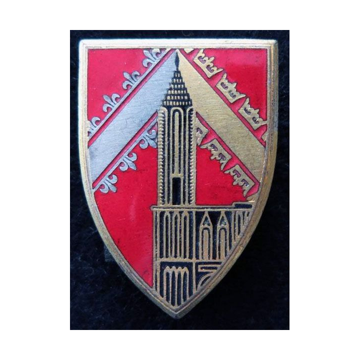3° CG : 3° compagnie de garnison Drago Paris G. 1443 émail sans sigle