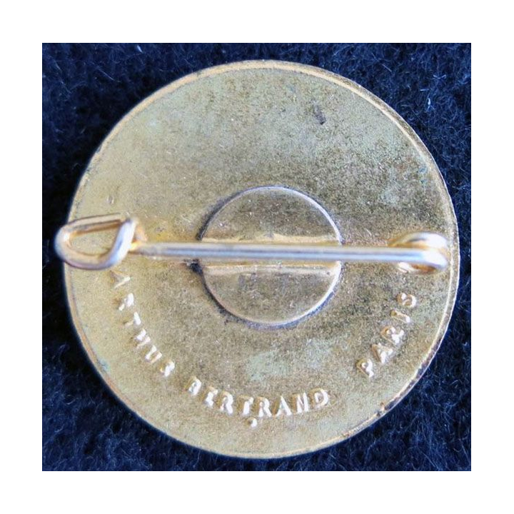 UNESCO : Insigne "broche" de l'UNESCO 1950 Arthus Bertrand en émail