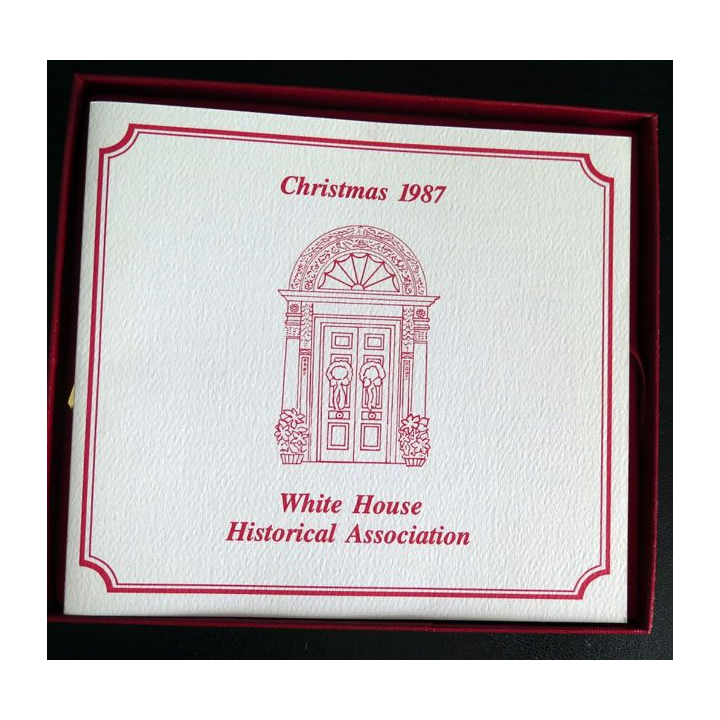 Christmas 1987 The White House historical Association