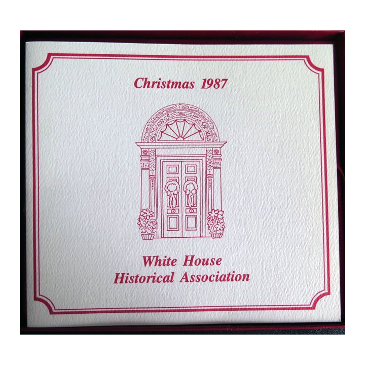 Christmas 1987 The White House historical Association