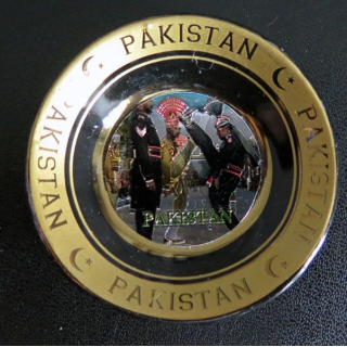 Pakistan : Magnet coupelle du Border Ranger regiment pakistanais