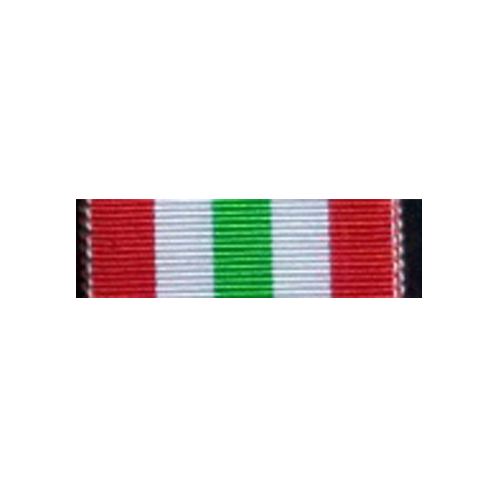 GRANDE BRETAGNE : RUBAN DE LA MÉDAILLE ITALY STAR 8 cm 