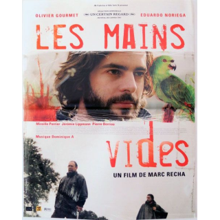 AFFICHE FILM : affiche de cinéma du film "Les mains vides" 2004 dimension 40 x 56 cm (E003)