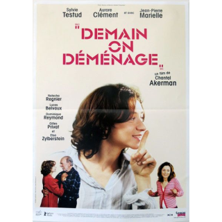 AFFICHE FILM : affiche de cinéma du film "Demain on déménage" 2004 dimension 40 x 60 cm (E003)