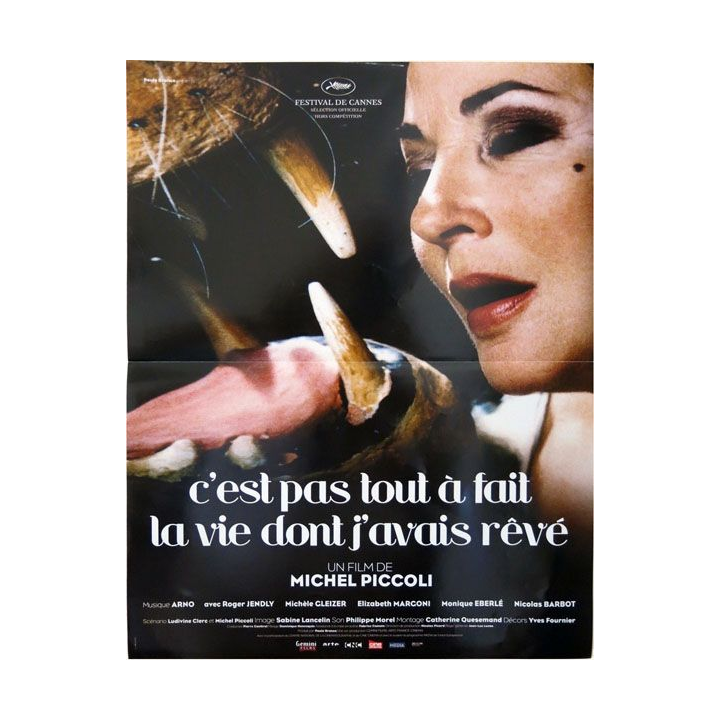 AFFICHE FILM : affiche de cinéma du film "C'est pas tout à fait la vie dont j'avais rêvé" 2006 dimension 40 x 53 cm (E003)