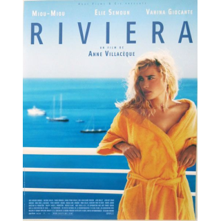AFFICHE FILM : affiche de cinéma du film "Riviera" 2006 dimension 40 x 53,5 cm (E003)