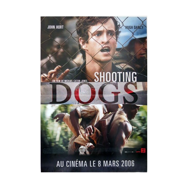 AFFICHE FILM : affiche de cinéma du film "Shooting Dogs" 2006 dimension 40 x 60 cm (E003)