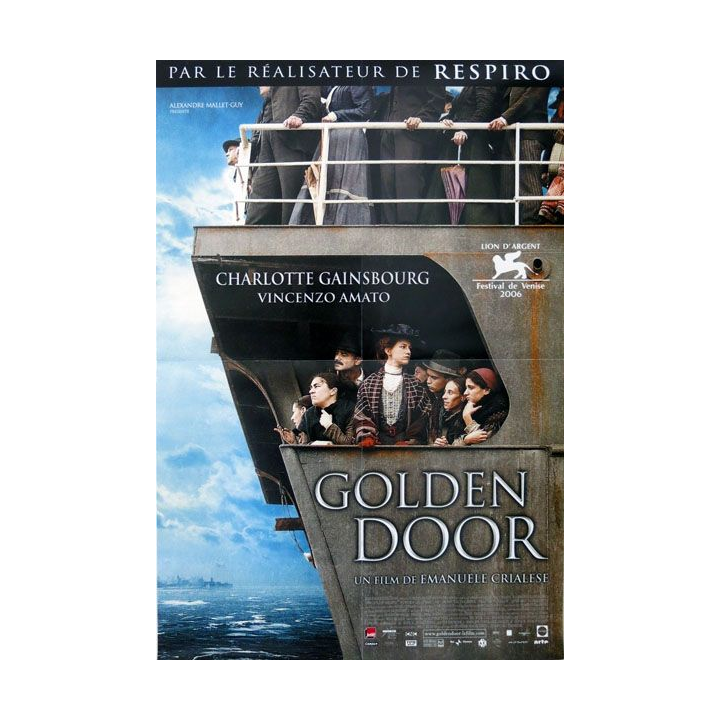 AFFICHE FILM : affiche de cinéma du film "Golden Door" 2007 dimension 40 x 60 cm (E003)
